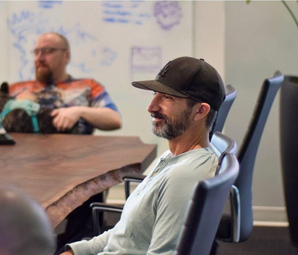people in a meeting